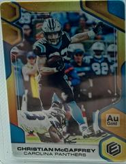 Christian McCaffrey [Gold] #18 Football Cards 2019 Panini Elements Prices