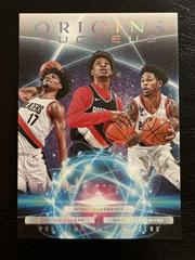 Anfernee Simons / Scoot Henderson / Shaedon Sharpe #10 Basketball Cards 2023 Panini Origins Nucleus Prices