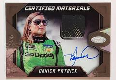 Danica Patrick #CMS-DP Racing Cards 2018 Panini Certified Racing Nascar Materials Signatures Prices