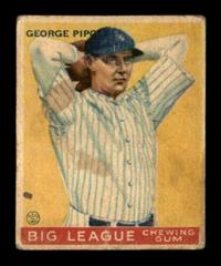 George Pipgras #12 Baseball Cards 1933 World Wide Gum Prices