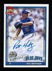 Pat Hentgen Baseball Cards 2016 Topps Archives Fan Favorites Autograph Prices