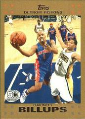 Chauncey Billups #17 Basketball Cards 2007 Topps Prices