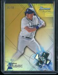 Jarred Kelenic [Gold Refractor] Baseball Cards 2021 Bowman Sterling Prices