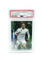 Luka Modric [Green Refractor] Soccer Cards 2019 Topps Chrome UEFA Champions League Prices