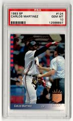 Carlos Martinez #124 Baseball Cards 1993 SP Prices
