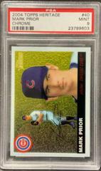 Mark Prior #40 Baseball Cards 2004 Topps Heritage Chrome Prices