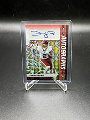 Dyami Brown [Choice Fusion Red Yellow] #RA-23 Football Cards 2021 Panini Mosaic Rookie Autographs Prices