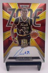 Chris Boucher [Gold] Basketball Cards 2021 Panini Spectra In The Zone Autographs Prices