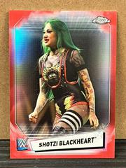 Shotzi Blackheart [Red Refractor] Wrestling Cards 2021 Topps Chrome WWE Prices