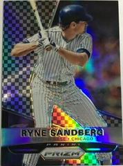 Ryne Sandberg [Black White Checker Prizm] #166 Baseball Cards 2015 Panini Prizm Prices