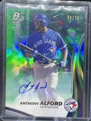 Anthony Alford [Green] #TPA-AA Baseball Cards 2017 Bowman Platinum Top Prospects Autographs Prices