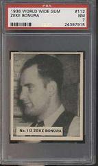 Zeke Bonura Baseball Cards 1936 World Wide Gum Prices