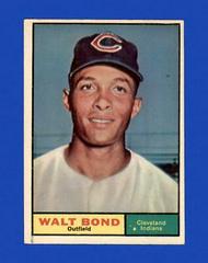 Walt Bond Baseball Cards 1961 Topps Prices