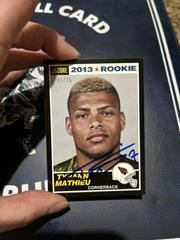 Tyrann Mathieu [Autograph] #396 Football Cards 2013 Panini Score Prices