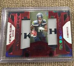 Jaxon Smith Njigba [Red] #RR-9 Football Cards 2023 Panini Plates and Patches Rookie Reflections Prices