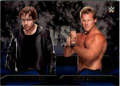 Dean Ambrose, Chris Jericho Wrestling Cards 2016 Topps WWE Then Now Forever Rivalries Prices