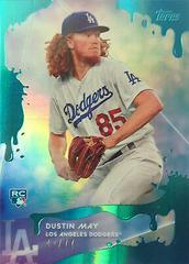 Dustin May [Blue Frosting Holographic Foilboard] #46 Baseball Cards 2020 Topps X Steve Aoki Prices