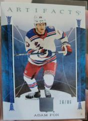 Adam Fox [Light Blue Steel] #96 Hockey Cards 2022 Upper Deck Artifacts Prices