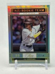 CJ Abrams [Holo Gold] #ART-10 Baseball Cards 2022 Panini Three and Two All Rookie Team Prices