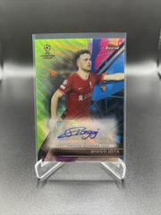 Diogo Jota [Green Wave] Soccer Cards 2021 Topps Finest UEFA Champions League Autographs Prices