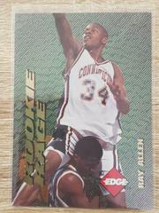 Ray Allen #2 Basketball Cards 1996 Collector's Edge Rookie Rage Prices