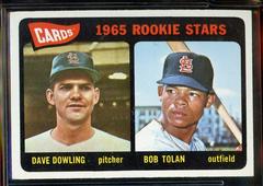 Cardinals Rookies [D. Dowling, B. Tolan] Baseball Cards 1965 O Pee Chee Prices