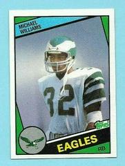 Michael Williams Football Cards 1984 Topps Prices