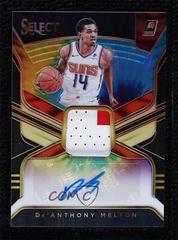 De'Anthony Melton [Tie Dye] #DML Basketball Cards 2018 Panini Select Rookie Jersey Autographs Prices