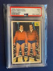 The Scott Brothers #96 Wrestling Cards 1955 Parkhurst Prices