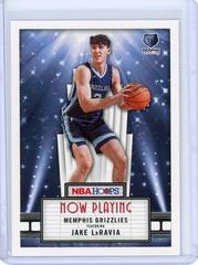 Jake LaRavia #16 Basketball Cards 2022 Panini Hoops Now Playing Prices