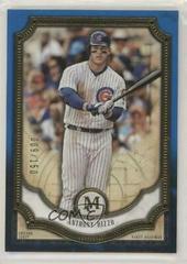 Anthony Rizzo [Sapphire] #7 Baseball Cards 2018 Topps Museum Collection Prices
