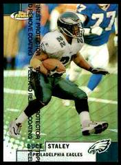 Duce Staley [Refractor] Football Cards 1999 Topps Finest Prices