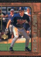 Corey Koskie Baseball Cards 1999 Upper Deck Rookie Class Prices