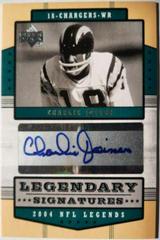 Charlie Joiner #LS-CJ Football Cards 2004 Upper Deck Legends Legendary Signatures Prices