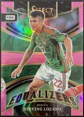 Hirving Lozano [Pink] Soccer Cards 2022 Panini Select FIFA Equalizers Prices