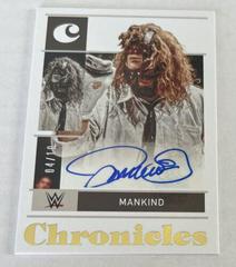 Mankind [Gold] Wrestling Cards 2022 Panini Chronicles WWE Signatures Prices