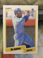 Bo Jackson #110 Baseball Cards 1990 Fleer Prices