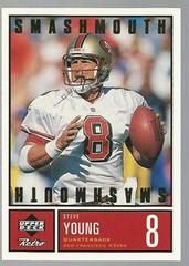 Steve Young Football Cards 1999 Upper Deck Retro Smashmouth Prices