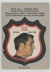 Brad Park Hockey Cards 1972 O-Pee-Chee Players Crests Prices