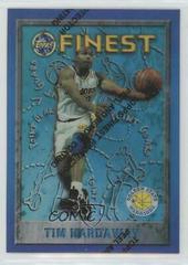 Tim Hardaway [Refractor] Basketball Cards 1995 Finest Prices