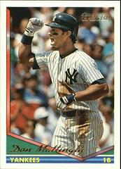 Don Mattingly Baseball Cards 1994 Topps Gold Prices