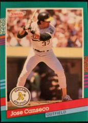 Jose Canseco #536 Baseball Cards 1991 Donruss Prices