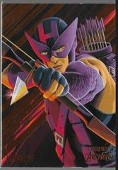 Hawkeye [Orange Foil] #58 Marvel 2022 Ultra Avengers Prices