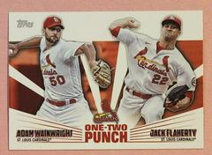 Adam Wainwright, Jack Flaherty Baseball Cards 2023 Topps One Two Punch Prices