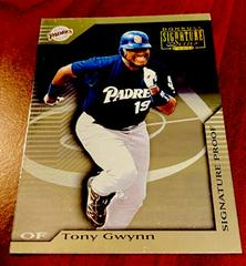 Tony Gwynn [Signature Proof] Baseball Cards 2001 Donruss Signature Prices