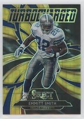 Emmitt Smith [Gold Prizm] #T9 Football Cards 2020 Panini Select Turbocharged Prices