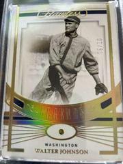 Walter Johnson [Gold] Baseball Cards 2021 Panini Flawless Prices