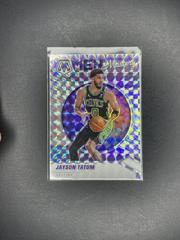 Jayson Tatum [Silver] Basketball Cards 2020 Panini Mosaic Men of Mastery Prices