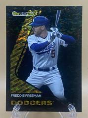 Freddie Freeman [Black] Baseball Cards 2023 Topps Update Black Gold Prices