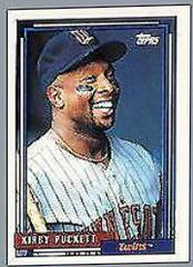 Kirby Puckett #575 Baseball Cards 1992 Topps Micro Prices